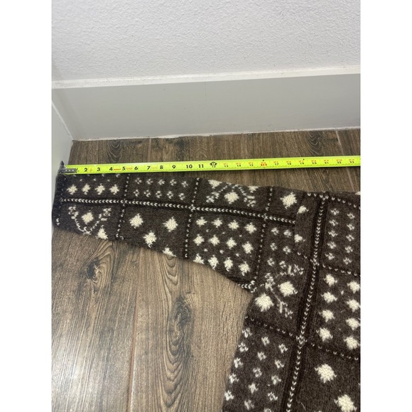 Vtg Liz Claiborne Fair Isle Shetland Wool Sweater L Scandi Hand Knit Apres Ski - Picture 8 of 9